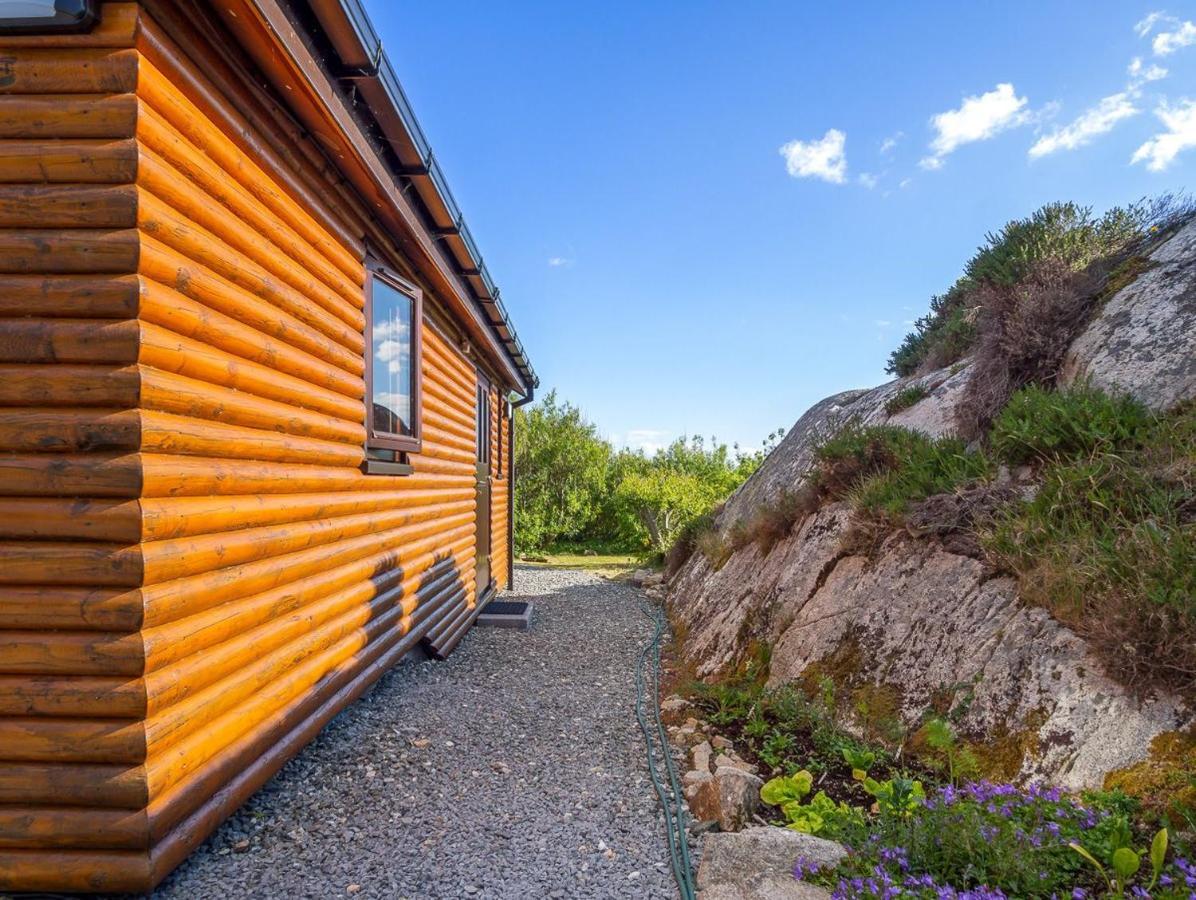 Seaside Log Cabin, Carna Villa Exteriör bild