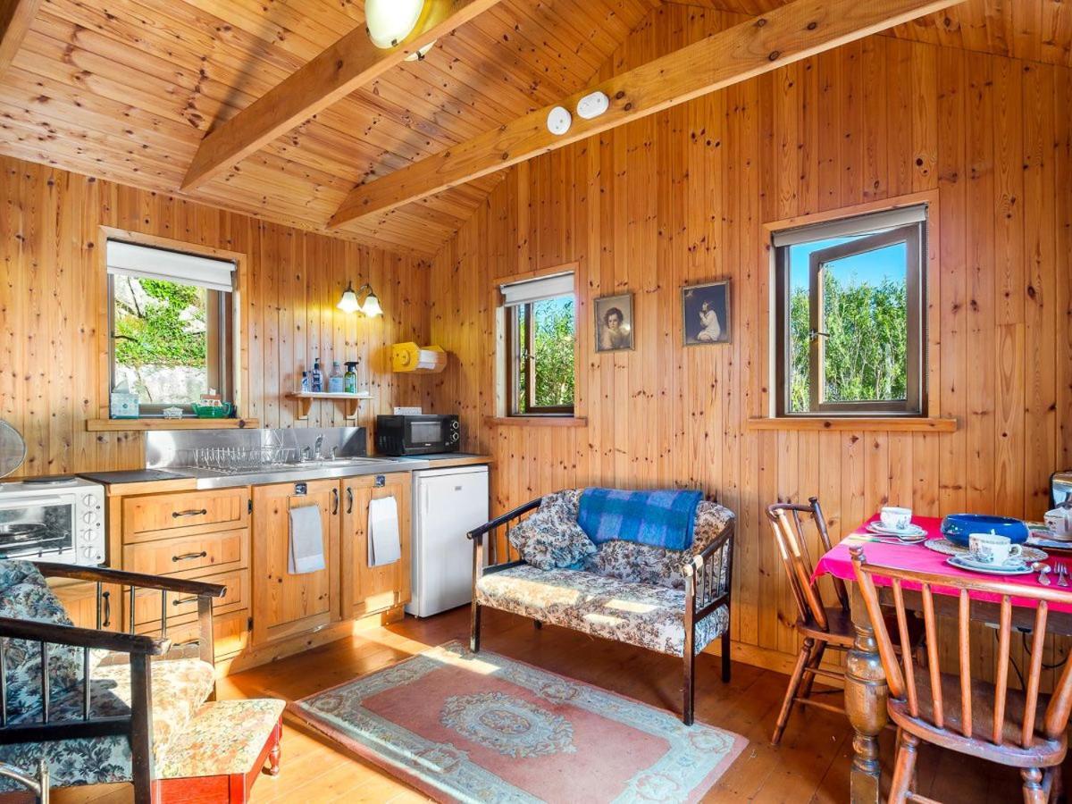 Seaside Log Cabin, Carna Villa Exteriör bild