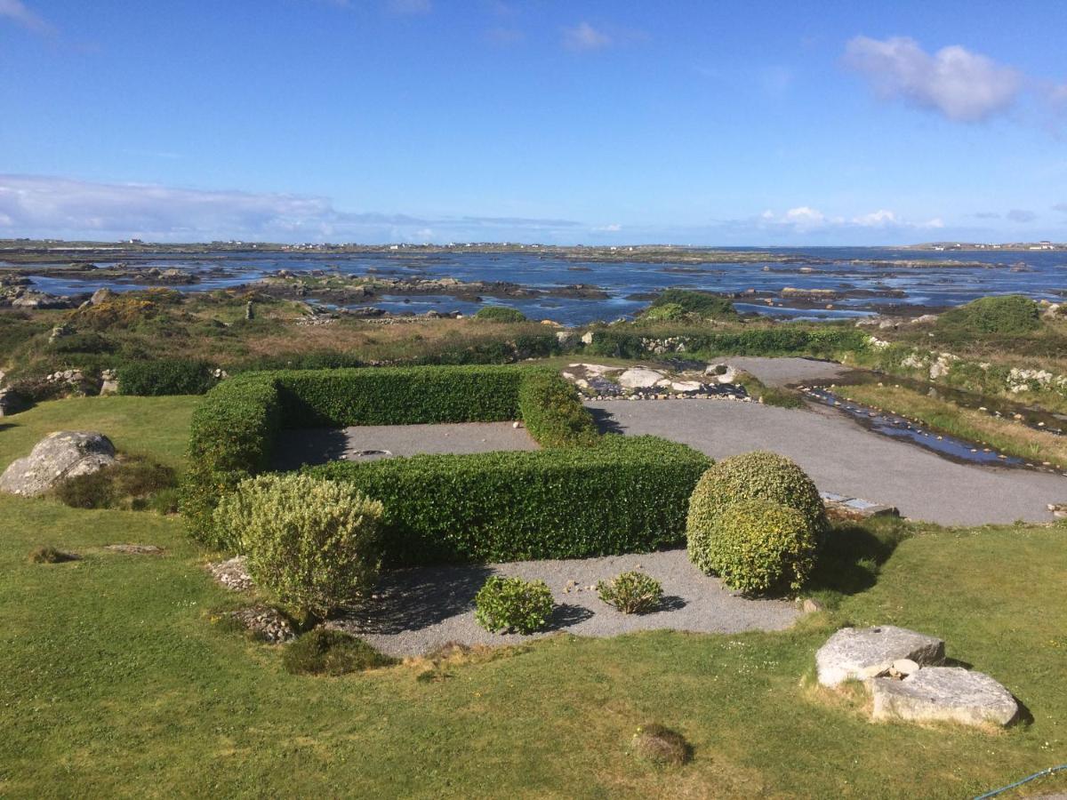 Seaside Log Cabin, Carna Villa Exteriör bild